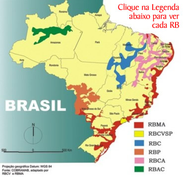 Reservas da Biosfera Brasileiras