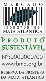 Selo Mata Atlântica numero 3101017/12 Produto Sustental