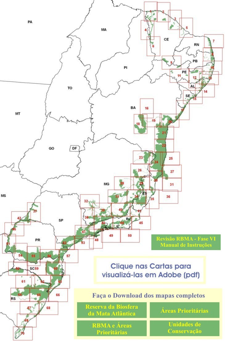 Clique nas Cartas para visualiz&aacute;-las em Adobe (pdf)
